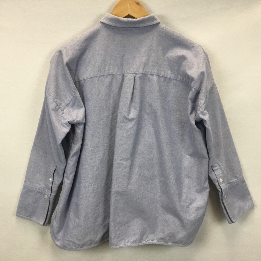 Everlane Boxy Oversized Button Up Shirt Boxy Relaxed Oversized Cotton Size 00 - Picture 2 of 11